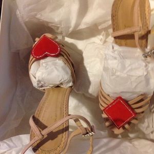 Charlotte Olympia Tan sandals 38.5